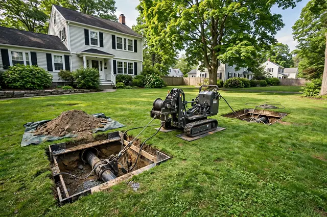 Trenchless Sewer Repair in Burlington, MA — Sewer Line Repair Works