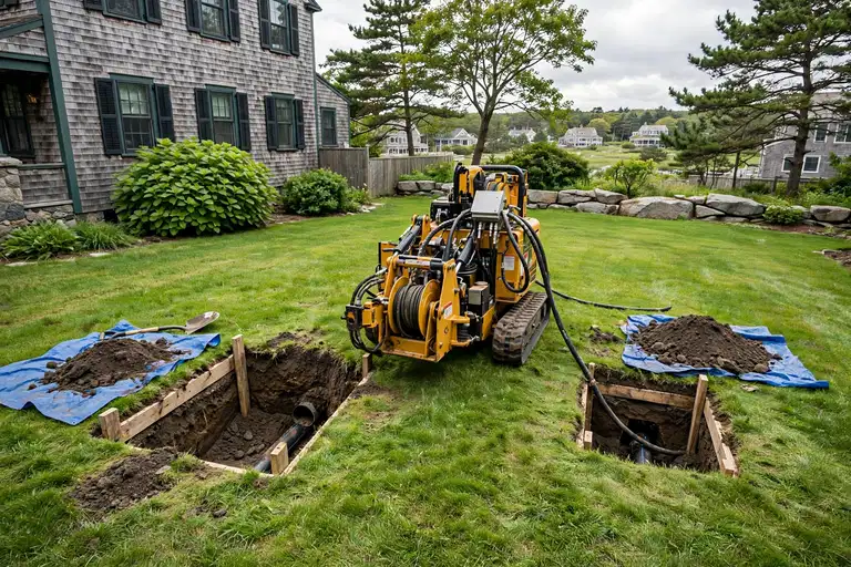 Trenchless Sewer Repair in Gloucester, MA — Sewer Line Repair Works
