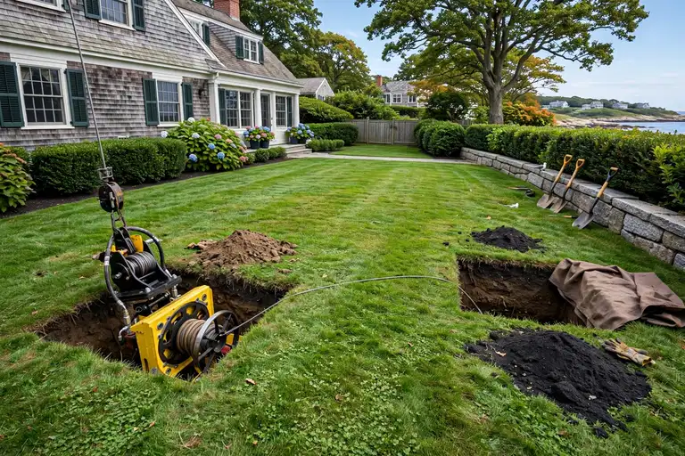 Trenchless Sewer Repair in Nahant, MA — Sewer Line Repair Works