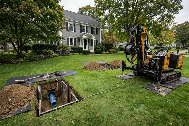 Trenchless Sewer Repair in North Reading, MA — Sewer Line Repair Works