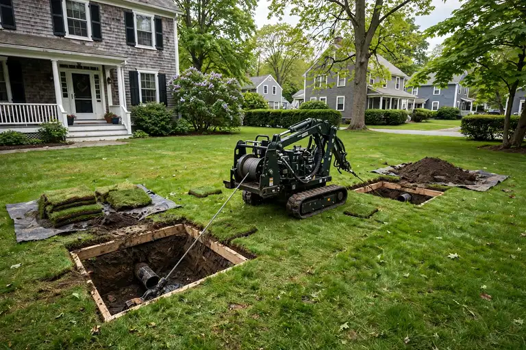 Trenchless Sewer Repair in Revere, MA — Sewer Line Repair Works