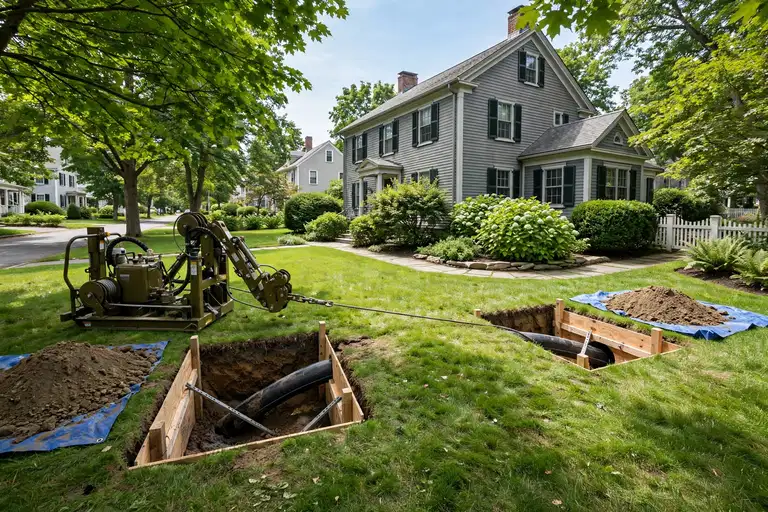 Trenchless Sewer Repair in Salem, MA — Sewer Line Repair Works