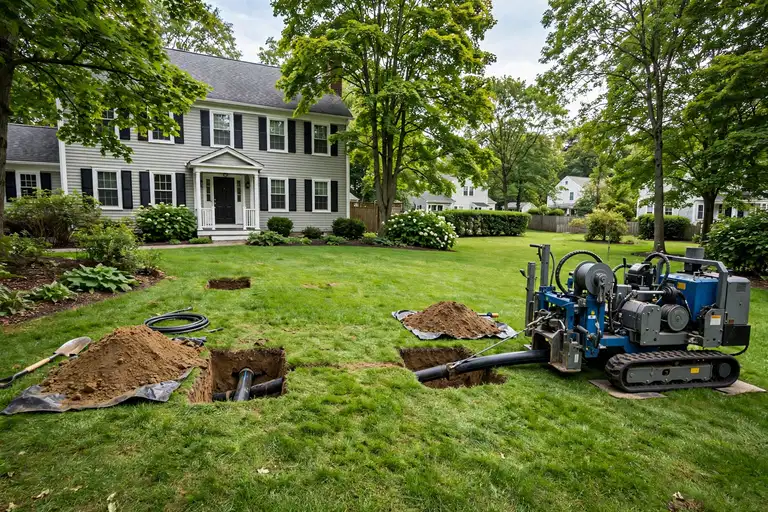 Trenchless Sewer Repair in Stoneham, MA — Sewer Line Repair Works