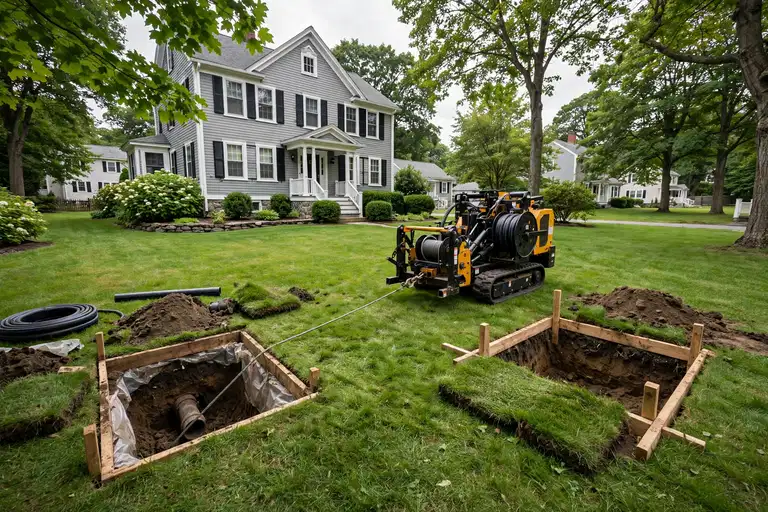 Trenchless Sewer Repair in Swampscott, MA — Sewer Line Repair Works
