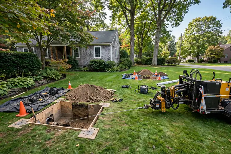 Trenchless Sewer Repair in Wakefield, MA — Sewer Line Repair Works