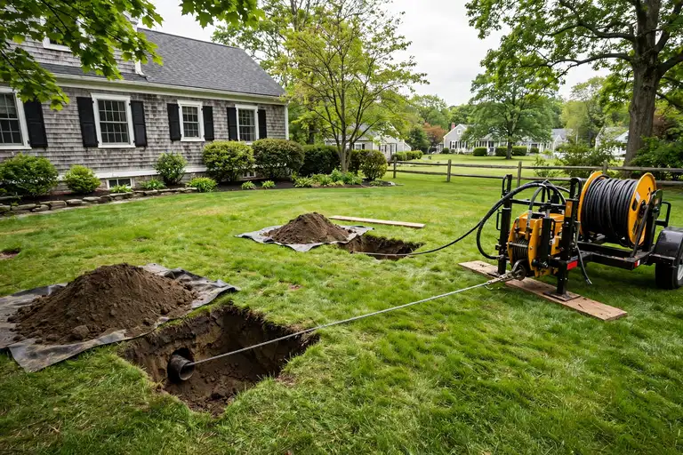 Trenchless Sewer Repair in Wilmington, MA — Sewer Line Repair Works
