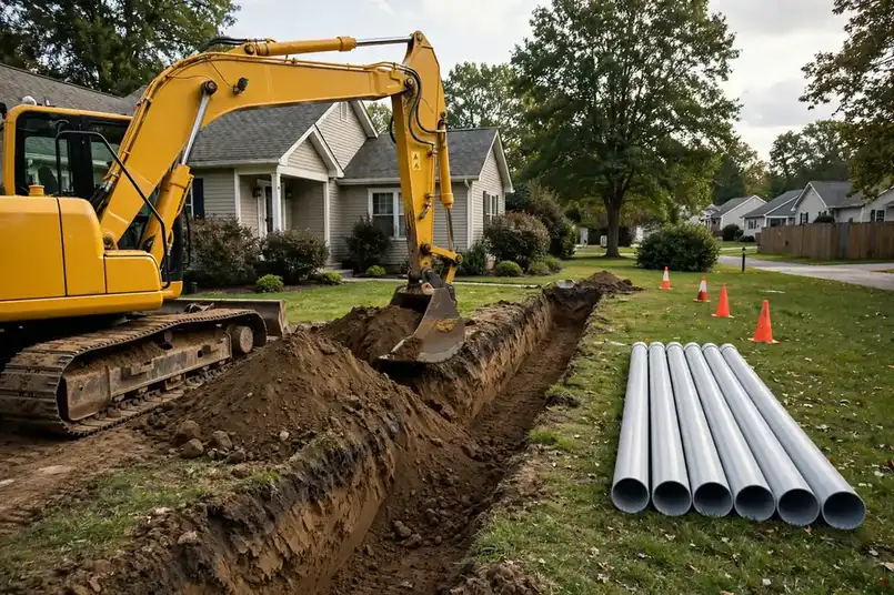 Sewer Line Installation — Sewer Line Repair Works Peabody MA